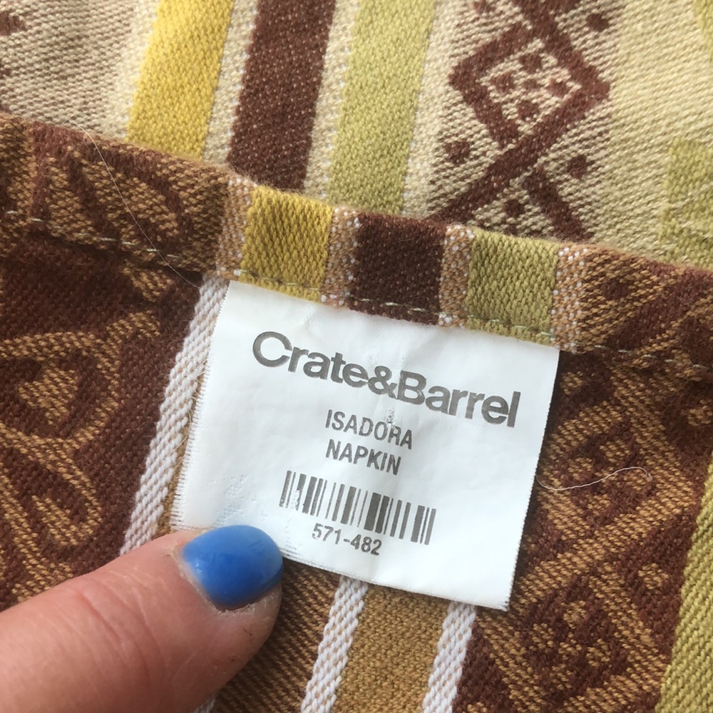 8 cloth napkins - Picture 2 of 5
